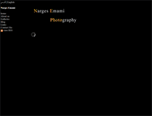 Tablet Screenshot of narges-emami.com